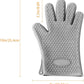 Pet Hair Remover Gloves - Sticker Gloves Clean Pet Hair on Furniture with Ease, Suitable for Soft and Irregular Surfaces. Such as Sofas, Pillows, Mattresses, Cat Trees. (Silicone, Grey(2 PCS)
