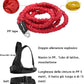 YNXing Dynamic Resistance Trainer for Resistance Training to Improve Strength, Power, and Agility 5m/2m Elastic Cord Set