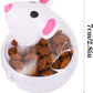 2Pcs Cat Treat Dispenser Toy, Mouse Shape Cat Interactive Toy and Food Dispenser for Pet Increases IQ Interactive & Food Dispensing