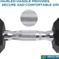 WF Athletic Supply Rubber Coated Hex Dumbbell Set, Multiple Choices Available - Dumbbells with Rack Stand and Mat, or Dumbbells Only (200/550/1200/2100/3000 LB)