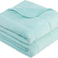 L'AGRATY Weighted Blanket - 60"x80" 15lbs Soft Breathable Heavy Blanket Minky Material with Glass Beads for Adult All-Season Summer Fall Winter Soft Thick Comfort