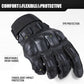 WTACTFUL Rubber Guard Tactical Gloves for Men Touchscreen Airsoft Motorcycle Hunting Outdoor