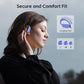 Wireless Earbuds, Bluetooth 5.4 Headphones, True Wireless Stereo Earphones with IPX7 Waterproof, Noise Cancelling Mic, Fast Charging and Comfort Fit Ear Buds for Sports/Workouts - Purple