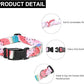 Mercano Adjustable Dog Collar - Special Design Patterns, Soft Nylon Comfortable Durable Pet Collar for Small Medium Large Dogs (M, Watermelon)