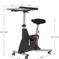 FLEXISPOT Exercise Bike with 2D Desktop, Space Saving Under Desk Bike with Removable Desk, Stationary Bikes Indoor Bikes with 300LBS Heavy Duty 8-Level Resistance Flywheel Optional LCD, V9PRO/V9MAX