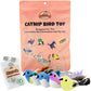 Interactive Catnip Bird Toy Set (5 Replacement Catnip Birds)