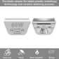 Wide Blades for Dog Grooming Blades Compatible with Andis Dog Clippers,40W Dog Clipper Blades Compatible with Oster A5,Wahl km10 Dog Clippers for Horse Dog Cat Animals,Stainless-Steel Blade Sharp
