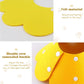 3-Piece Cat Recovery Collar Set - Sunflower Neck Cat Cone Anti-Licking Collars to Prevent Biting & Scratching (Pink, Orange, Yellow, S)