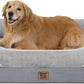 Orthopedic Removable Large Dog Bed -XL Large Dog Bed with Washable Cover and Removable Bolsters Non-Slip Bottom & Waterproof Pet Bed Sofa