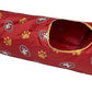 NFL San Francisco 49ers Cat Tunnel Tube Toy with Plush Football Catnip and Feathers Collapsible Tunnel for Cats to Play, Peek and Hide, Sporty & Fun Cat Tunnel Toy with Team Logo All-Over Design!