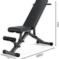 BARWING Adjustable Weight Bench Workout Bench, 1000 LB Heavy Duty Incline Decline Bench for Home Gym, Easy Assembly Foldable Training Lifting Bench, Ultra Short Gap 2025 New Version
