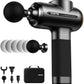 RENPHO Massage Gun Deep Tissue with 8-12mm Adjustable Amplitude Heavy-Duty, Percussion Professional Muscle Massager Gun with Portable Case for Athtetes & Home Use, Active EVO