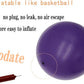 Pilates Ball 8 inch, Small Exercise Ball for Between Knees with Needle Pump for Core Workout & Physical Therapy Yoga PT