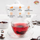 Angel Brand Sorrel Tea Bags 25 – Pack of 3 – Hibiscus Flower Tea for Refreshing Flavor &