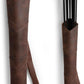 Back Arrow Archery Quiver, Vintage Holder for Shooting Practice, Training, Full Grain Leather, Handmade Archer Accessories, Bourbon Brown