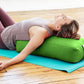 Sol Living Yoga Bolster Pillow Rectangular Meditation Cushion Cotton Meditation Accessories for Restorative Yoga Meditation Pillow Yoga Pillow Firm Body Pillow Bolster Pillow for Legs Removable Cover