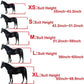 Horse Halter with Wool Lining, Adjustable Halter for Horses Satin Hardware to Prevent Friction, Breakaway Halters for Horses,Perfect for Traction and Performance