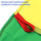 6.5ft/10ft/12ft/13ft/16.4ft/20ft Rainbow Parachute for Outdoor Party Games, Kids Play Parachute Group Cooperative Team Game Toys, Family Get-Together Entertainment