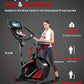 HARISON Magnetic Exercise Bike for Home 350lbs Capacity, Bluetooth Stationary Bikes for Home with 2 in 1 LCD Monitor and Tablet Holder, Comfortable Seat Cushion