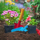 IELEK Gardening Tools Trowel, Rake, Shovel, Spoon, Fork for Gardening Tools Best Outdoor Easter Gift