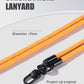 project-cb Phone Wrist Strap 1,Tether Tab 2,Phone Wristlet,Lanyard Wrist Strap,Key Holder,KeyChain,KeyRing×2(Orange)