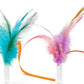 VIWIK Hide and Seek Cat Toy Replacement Feather Wands, 2 pcs Accessoriesis