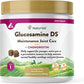 NaturVet Glucosamine DS Level 1 Maintenance, Joint Care Support Supplement for Dogs and Cats, Soft Chews, Made in The USA