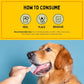 Fresh Breath Oral Strips for Dogs & Cats | Natural Spearmint & Thymol for Easy and Convenient, All-Natural Oral Care (30 Oral Dissolving Strips)