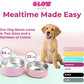 Dog Bowl, 64 oz Light Pink Stainless Steel Pet Bowl, Vacuum Insulated to Keep Water Cool, Non-Slip, Stylish and Functional, Easy to Clean Pet Bowl