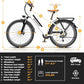 𝟏𝟎𝟎𝟎𝐖 Peak Electric Bike for Adults,up 𝟖𝟎 Miles Removable Battery Ebike, 26" UL Certified Electric Mountain E Bike,Adult Electric Bicycles for Commute Beach Snow