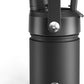 Kids Insualated Water Bottle with Straw - 12oz Stainless Steel Water Bottle with Dual Spouts, Leak-Proof, BPA-Free, Double Wall Vacuum Keeps Cold for 24 Hours for Sports, Travel, School (Black Night)