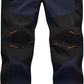 TBMPOY Men's Snow Ski Hiking Pants Waterproof Winter Fleece Lined Pants Camping Skiing Ice Fishing Pants with Belt