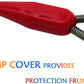 Petest 25ft Tie-Out Cable with Crimp Cover for Super Dogs Up to 250 Pounds