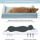 BFPETHOME Dog Beds for Large Dogs, Orthopedic Dog Bed for Medium Large Dogs,Big Waterproof Couch Pet Bed with Removable Washable Cover