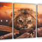 Motivational Wall Art Inspirational Wall Art 3 Pieces Canvas Poster Wall Painting Lion Artwork for Living Room Bedroom Home Decor Prints Pictures Office Wall Decor Framed Ready to Hang 36''Wx 16''H