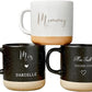 Personalized Ceramic Dad Coffee Mug, Customized Mugs with Name & Logo for Family, Men Women, Engraved 12 Oz Tea Cup for Travel, Microwave Dishwasher, Unique Design Bithday Gifts for Teacher