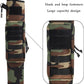 KRATARC Archery Lightweight Back Arrow Quiver Dual Use Foldable Compact Hip Arrows Bag with Molle System Pocket Hanged for Target Shooting Hunting