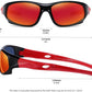DYLB 3 Pack Flexible Kids Polarized Sunglasses For Boys Girls With Strap, Sport Sunglasses for Children Age 3-10.
