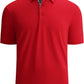 Alex Vando Mens Golf Shirt Moisture Wicking Quick-Dry Solid Short Sleeve Polo Shirts for Men