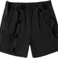 Deyeek Unisex Tear Away Shorts Snap On Athletic Cotton Shorts Post Knee Surgery Recovery Hip Replacement Pants with Pockets