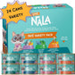LOVE, NALA Grain-Free Wet Cat Food Pâté – 24 Pack – Natural Chicken & Fish Variety in Broth – Premium Whole Meat - Grain Free - Non GMO - Wet Food for Adult Cats