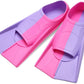 Kids Swim Fins,Short Kids Fins Youth Swimming Flippers for Lap Swimming Training for Children Girls Boys Beginners