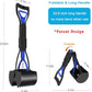 UPSKY Pooper Scooper for Large Small Dogs, Folding Dog Poop Scooper, Durable Spring and Premium Materials，Easy to Use for Grass, Dirt, Gravel Pick Up Shovel