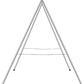 VEVOR Aerial Yoga Frame, 9.67 ft Height Swing Stand, Max 551.15 lbs Load Chrome-Plated Steel Pipe Inversion Yoga Rig for Indoor Outdoor Use