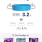 LE TAUCI Dog Bowls Slow Feeder Ceramic, 1.5 Cup Slow Feeding Bowl for Small and Medium Breed, Puzzle Dog Food Bowl for Fast Eater, Vortex Blue