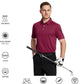 Men's Golf Polo Shirts Short Sleeve Striped Performance Moisture Wicking Dry Fit Golf Shirts for Men