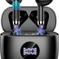 Wireless Earbuds, Bluetooth 5.4 Ear Buds LED Power Display Headphones Bass Stereo, Bluetooth Earbuds in-Ear Noise Cancelling Mic, 40H Playback Mini Case IP7 Waterproof Sports Earphones for Android iOS