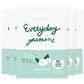 FACETORY K Beauty Face Mask Skin Care - Everyday JASMINE Moisturizing Sheet Mask | Plant-Based with Jasmine Infusion (5 Pack)