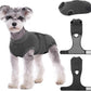 Kuoser Dog Surgery Suit Female Spay, Dog Recovery Suit Male Neuter, Puppy Clothes Onesie for Surgery Anti Licking Abdominal Wounds Pet Surgical Recovery Bodysuit Shirt, Substitute E-Collar & Cone