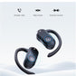 CXK Open Ear Headphones, Bluetooth 5.4 True Wireless Earbuds Bone Conduction Headphones with 60Hrs Stereo Sound, 0.27oz Lightweight Design Open Earbuds with Mic, IPX6 Waterproof Fit Running, Black